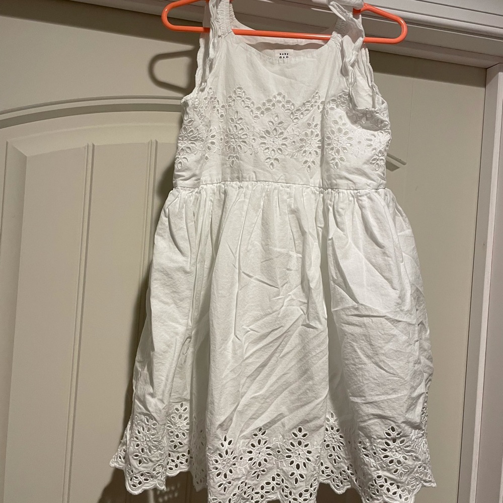 Babydoll Style Eyelet Dress
